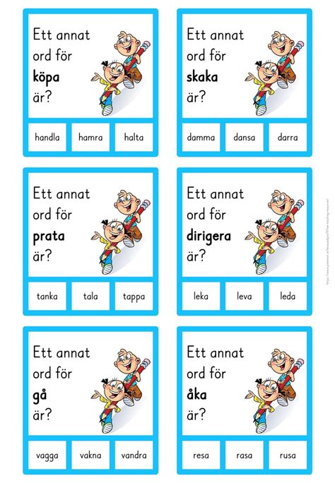 Svenska synonymer .